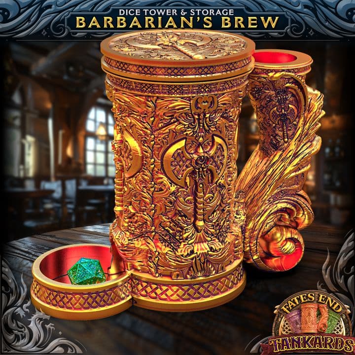 Barbarian Tankard & Vault Set