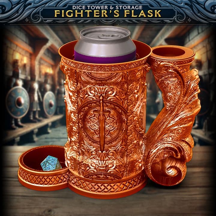Fighter Tankard & Vault Set
