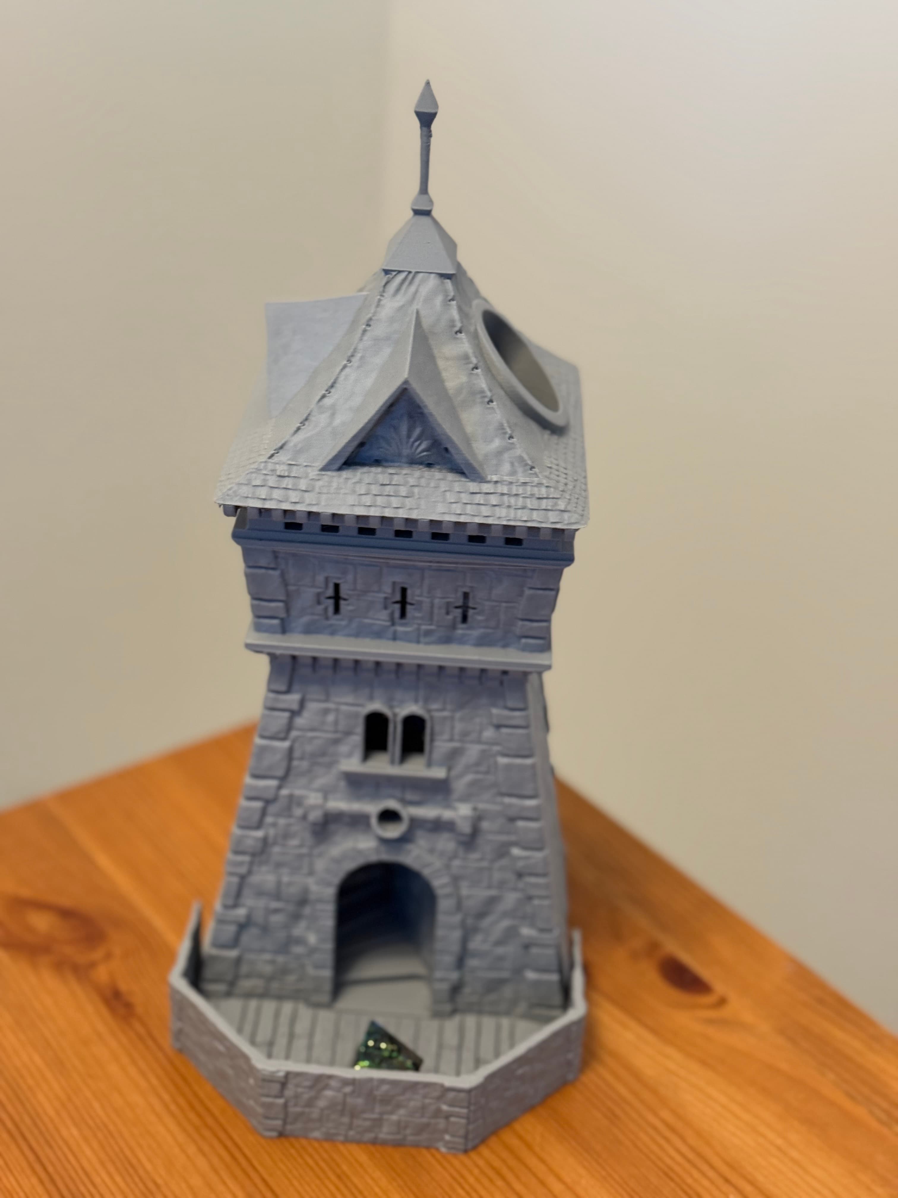 Ranger Dice Tower — tall watchtower with pointed spire